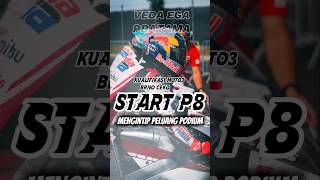 Veda start posisi 8 untuk race moto3 brno ceko #motogp #moto3 #veda