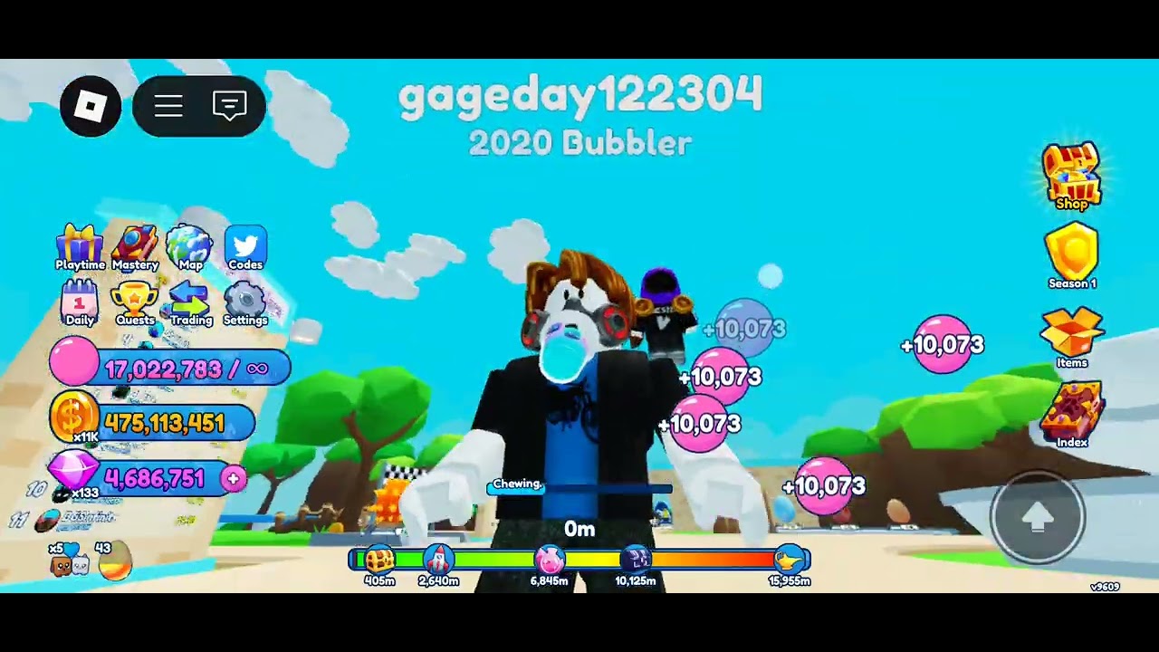 Bubble gum simulator infinity NEW UPDATE/Rebirth champion ultimate. Don't forgetwatch intill the end