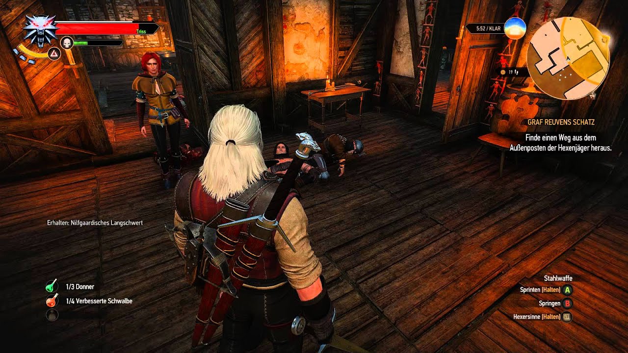 The Witcher 3 Graf Reuvens Schatz Triss Nicht Foltern THE WITCHER 3 Wild Hunt Gameplay German PC Deutsch Part 200 (Graf