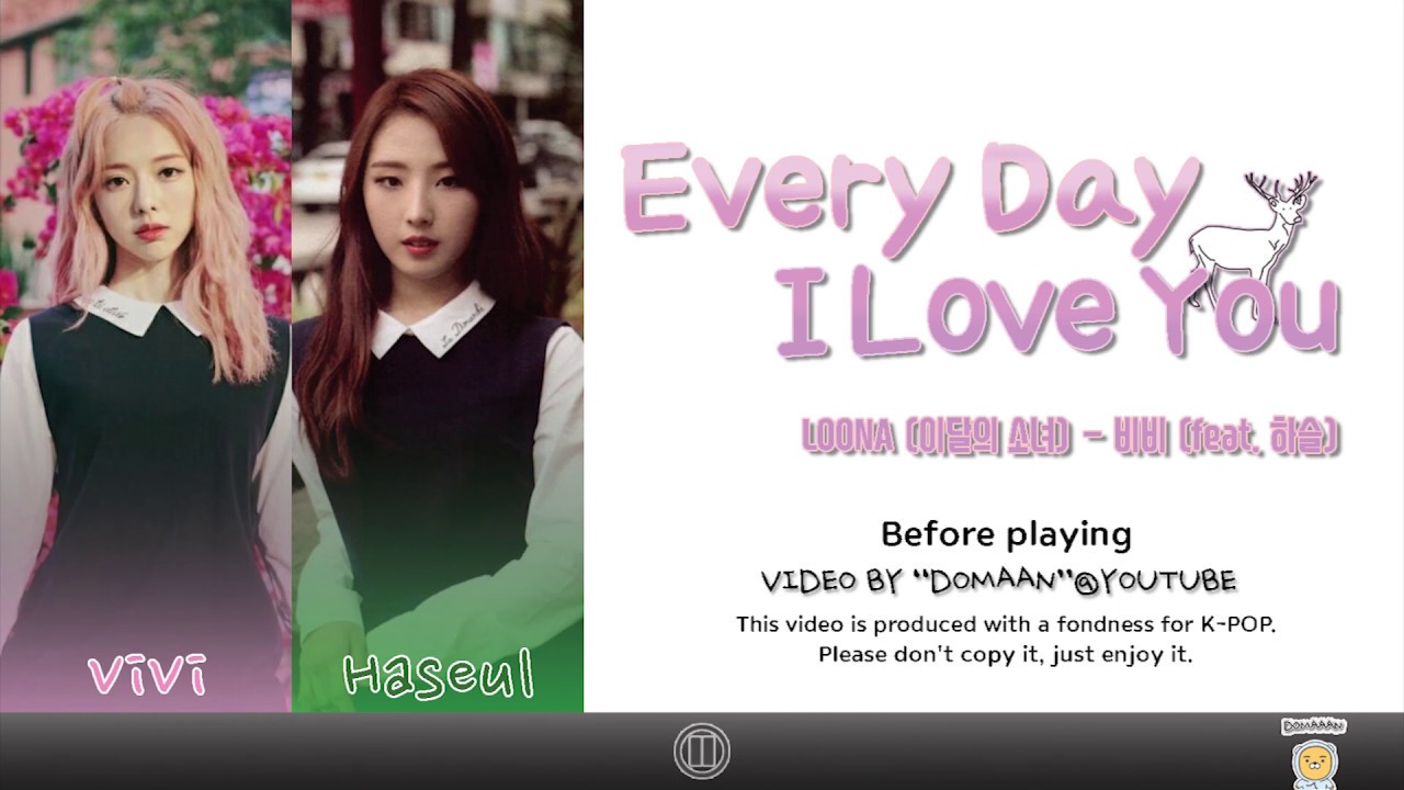 Everyday I Love You Lyrics Loona