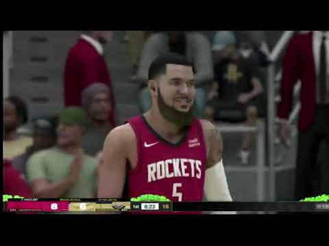 NBA 2K24 Pelicans vs Rockets - YouTube
