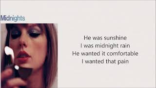 Taylor Swift Midnight Rain Lyrics