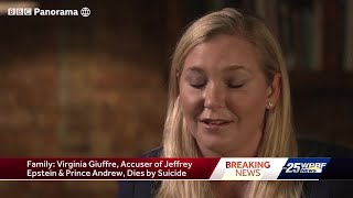 Woman who accused Britain's Prince Andrew in Epstein sex trafficking scandal has died