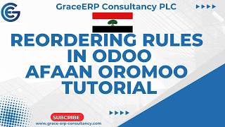 Reordering Rules in Odoo Inventory Module | Afaan Oromoo Tutorial
