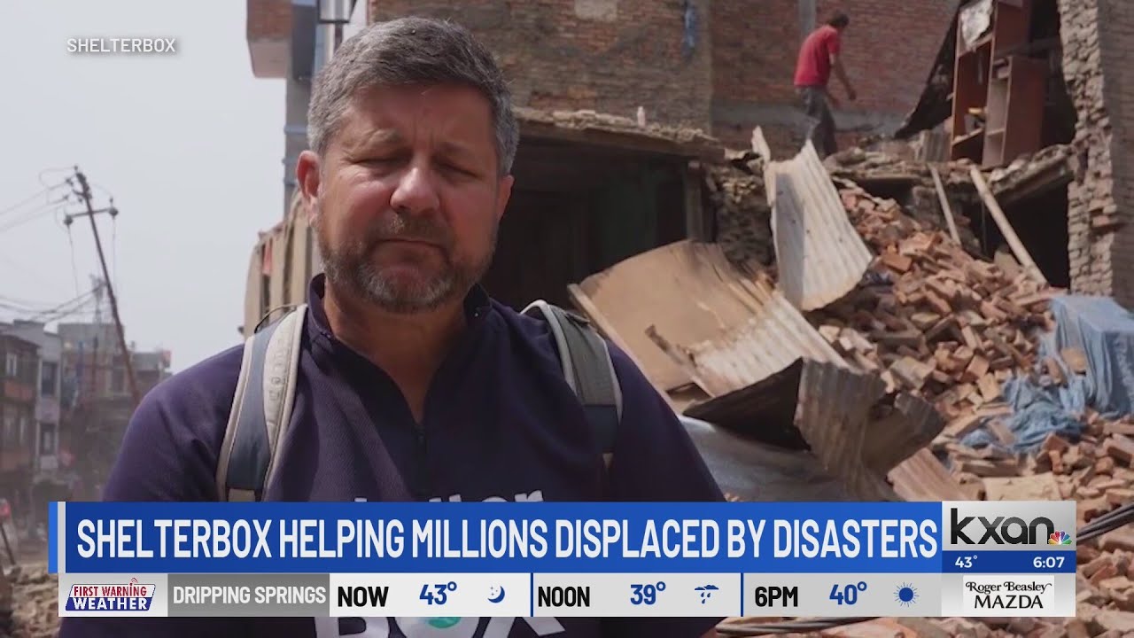 Lakeway local leading global disaster relief effort