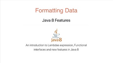 DateTimes and Numbers Formatting in Java 8.