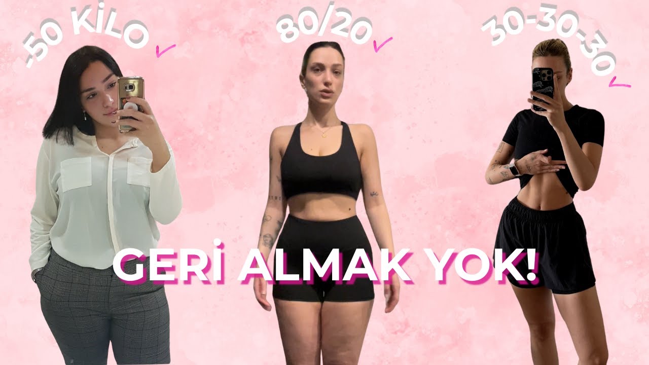 kilo verdiren 10 kolay alışkanlık (-50 kilo)