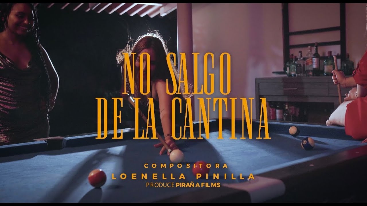 NO SALGO DE LA CANTINA - Leonella Pinilla(Video Oficial)
