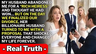 My Husband Left Me For A Rich Heiress, Her Billionaire Husband Became My Unexpected Groom