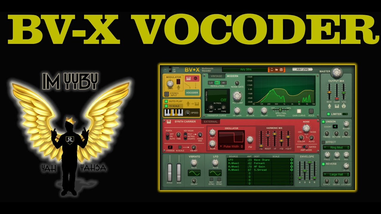 YYBY | BV X VOCODER Reason Studio 12