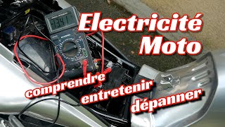 L'électricité moto : comprendre le fonctionnement, l'entretenir et la dépanner.