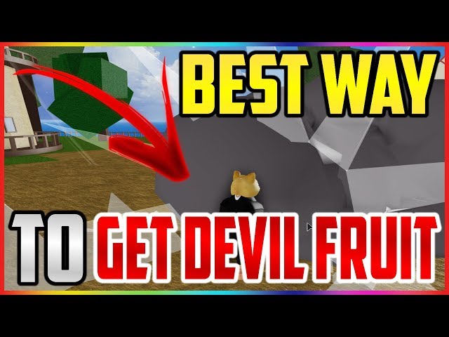 Roblox:COMO CONSEGUIR UMA DEVIL FRUIT/AKUMA NO MI DE GRAÇA NO BLOX PIECE! 