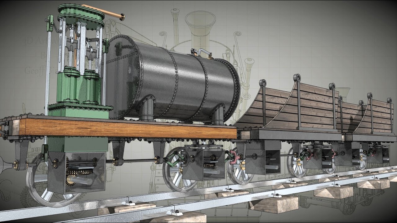 James Cross Engine James engine 1823 - YouTube