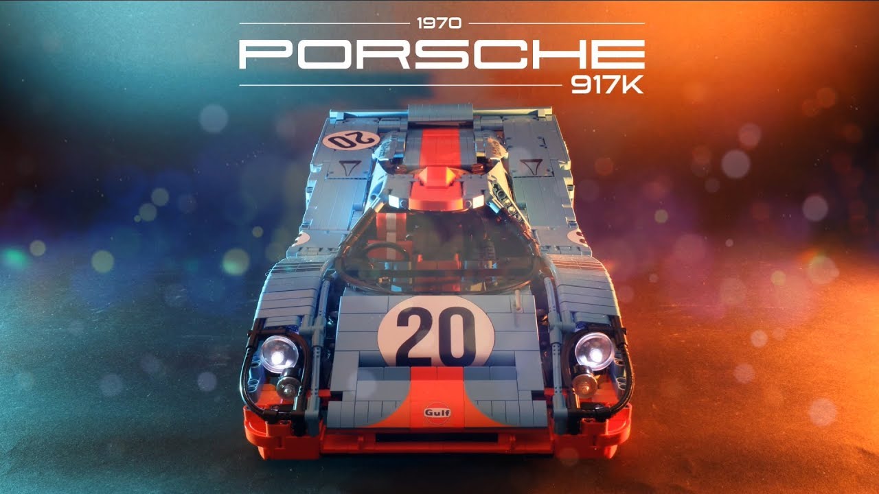 Socialisme Rig mand Skibform LEGO RC 1970 Porsche 917K - YouTube