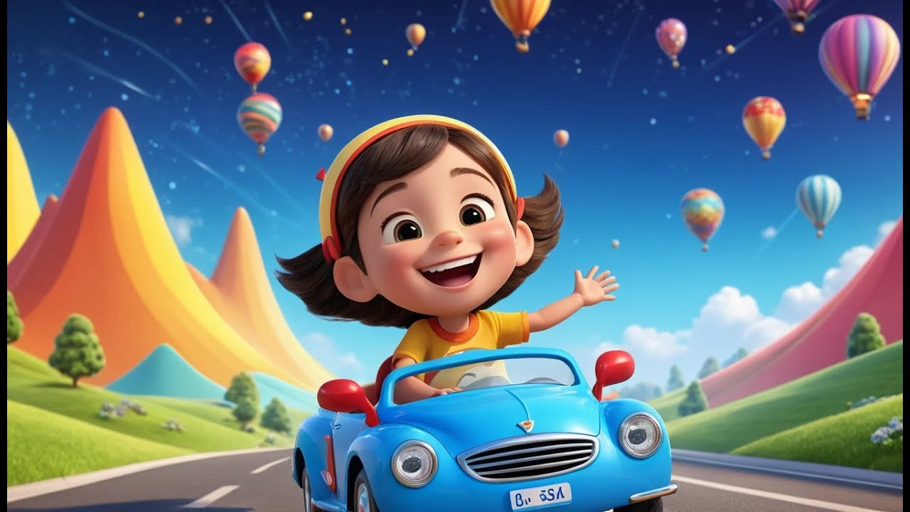 Ding Ding! It’s a Bumpy Ride | Fun Adventure Song for Kids | Exciting Ride Rhymes