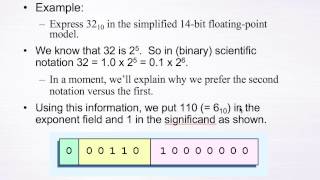 2 5 Floating point representation 1