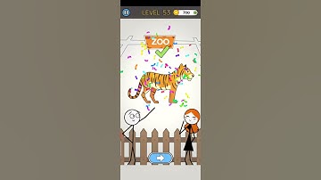 Draw story level 53 gameplay solution | Draw story game by FUNNII | Draw story - love the girl game