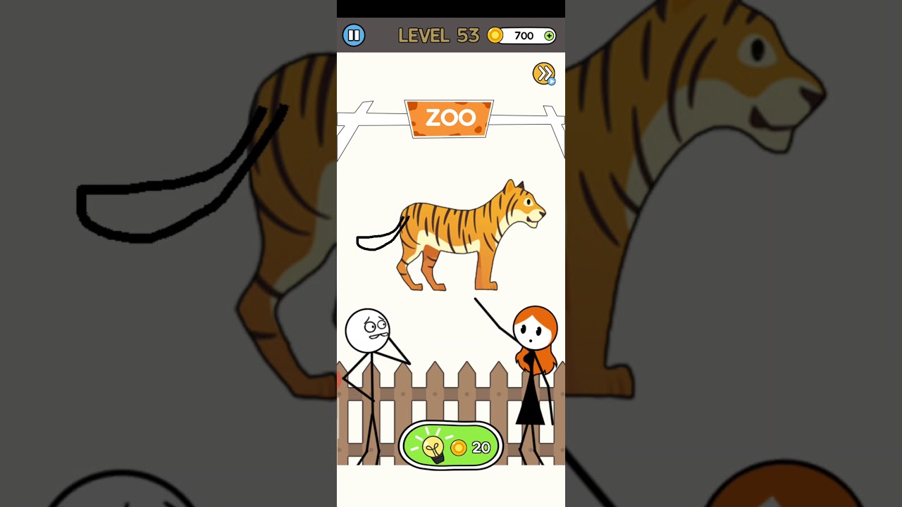 Draw story level 53 gameplay solution | Draw story game by FUNNII | Draw story - love the girl game