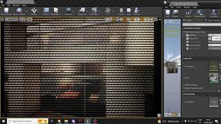 UE4 Security Camera Material - Unreal Engine Portfolio #4