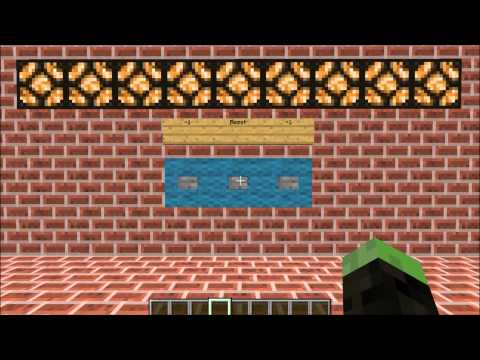 Add/Subtract/Reset Minecraft Redstone Counter