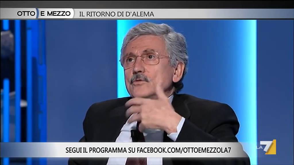 D'Alema: Il Quirinale? Per me le possibilità sono vicine allo zero, non sono un fedele di Renzi