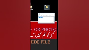 Desktop Secrets Unveiled: Quick Trick to Hide Folders! 📂🔒 |  Next Tech |  #shorts