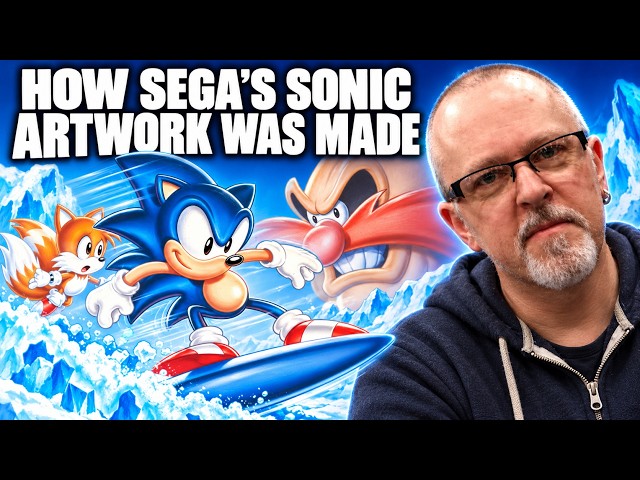 The Artist Behind Sonic 2's Iconic Artwork - YouTube