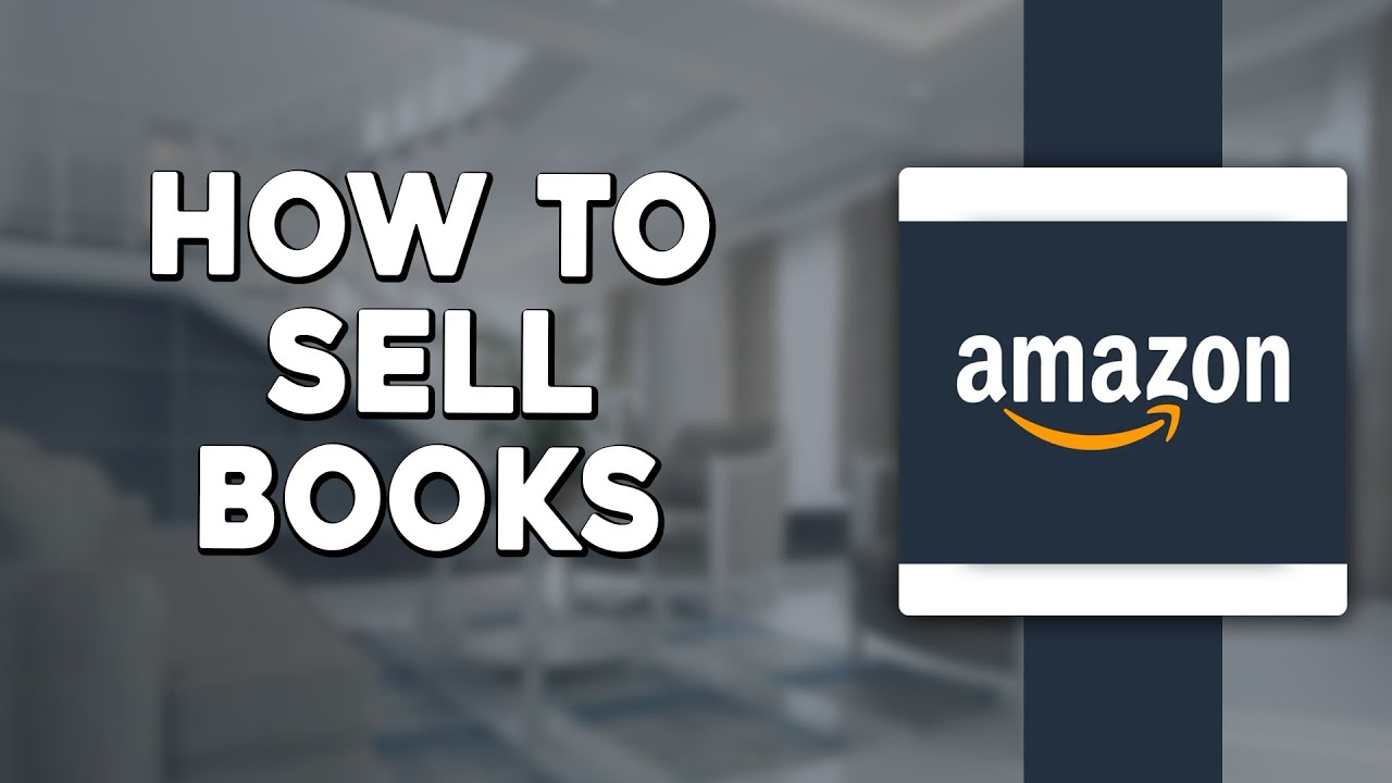 How To Sell Books In The Amazon Store (Quick & Easy) - YouTube