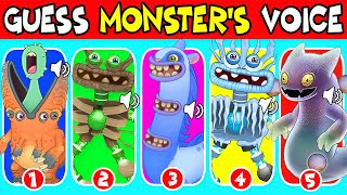 Guess the MONSTER'S VOICE | MY SINGING MONSTERS | ALL EPIC WUBBOX, BLARRET, GHAZT