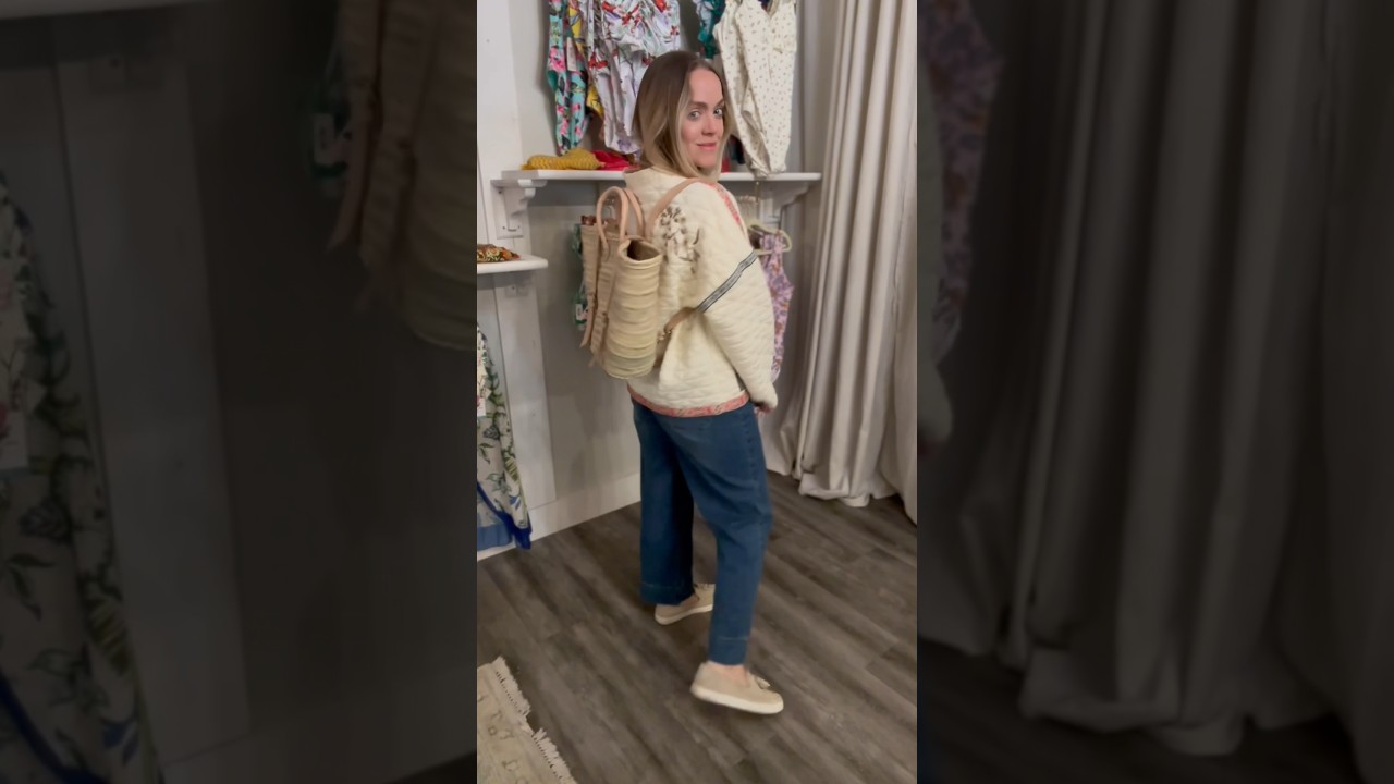 Fashion + Function is here with this adorable straw bag and backpack!