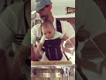 Jon Jon Playing The Bongos With His Kid