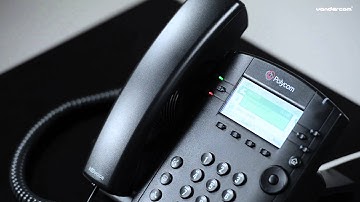 Polycom VVX300/310 Call Transfer | Announced Transfer