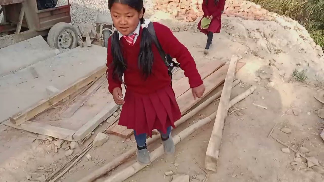 नव निर्मित वडा कार्यालयको अहिलेको अवस्था