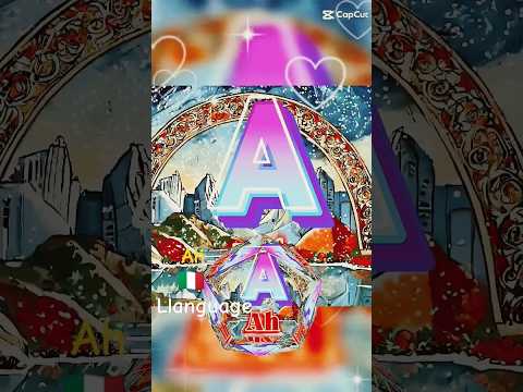 alphabet 🇮🇹( A)ahn