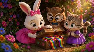 Bella Bunny and the Magical Rainbow Footprints A Magical Forest Adventure Kids Story