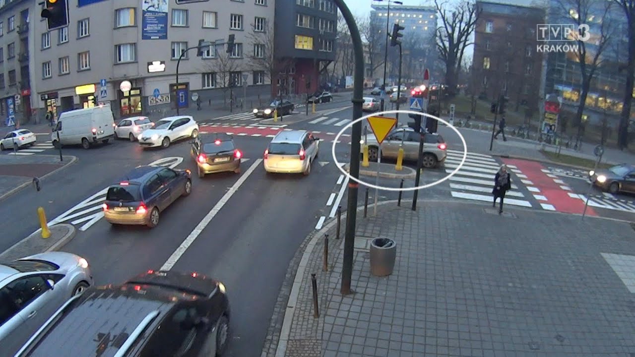 Jedź bezpiecznie odc. 778 (wyłączone światła na skrzyżowaniu ul. Warszawskiej i Szlak w Krakowie)