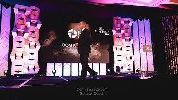 Dom Faussette Speaking At City Gala | Leadership Speaker |  Dom Faussette