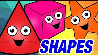 2D Shape Names | 50+ Two Dimensional Shape Names | Geometrical and Other Shapes Vocabulary