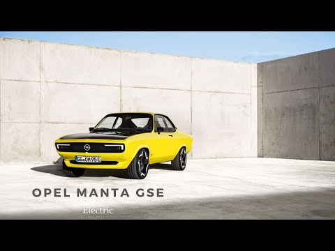 2021 Opel Manta GSe Electric  Is a One-Off Restomod of a Cult Favorite | MiniAuto