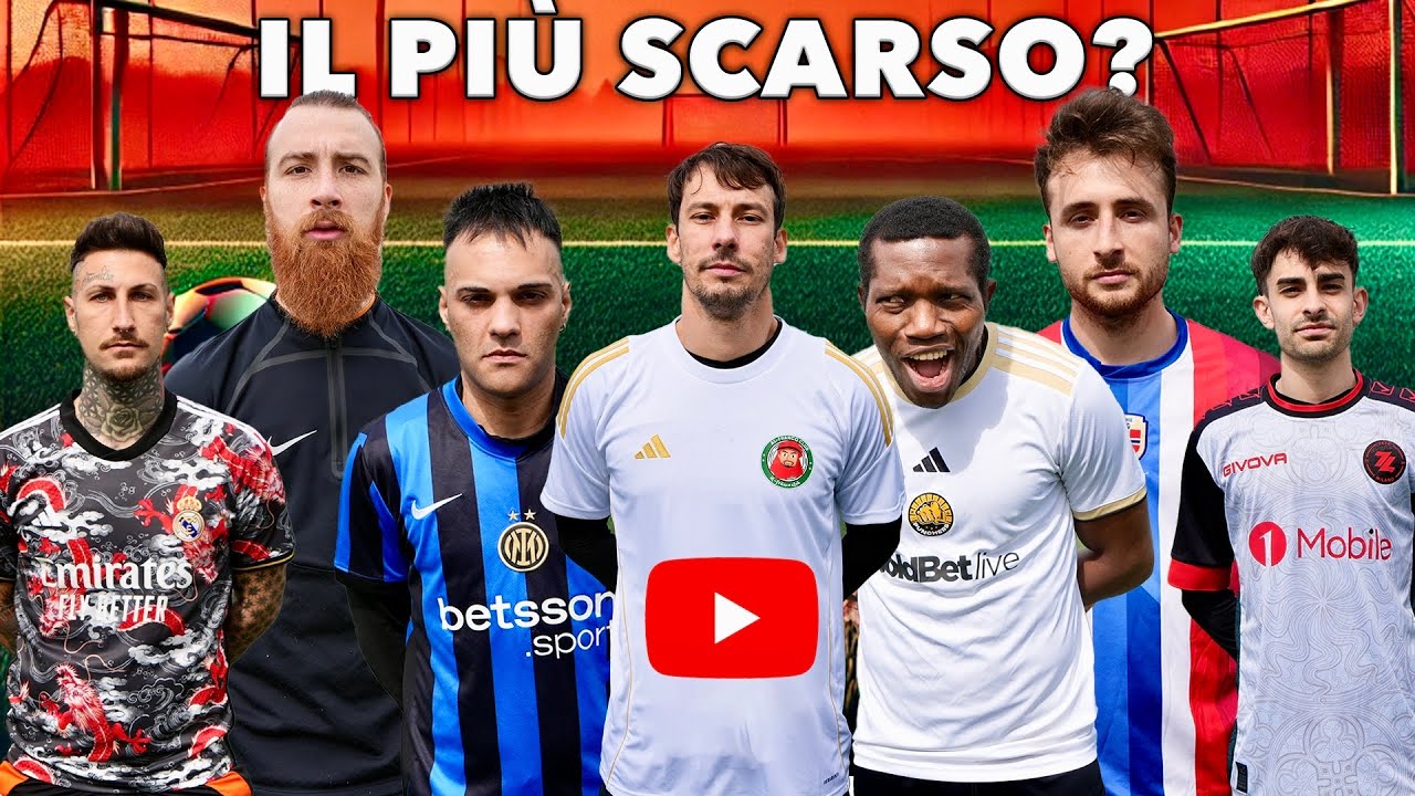 SFIDA DEL SECOLO ⚽️ CHI SARÀ IL PIÙ SCARSO? 🔥 Lautaro Martinez,Gilbert Nana,PirlasV e Zeta Milano