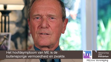 29. What is ME and what is CFS? / Wat is ME en wat is CVS? - Dr. Nigel Speight (kinderarts)