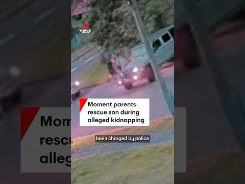 Moment Parents Rescue Son During Alleged Kidnapping