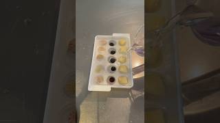 Refilling ice trays🧊🍓🫐🍎#asmr#asmrsounds#ice #refill #shorts