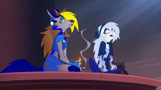 Lara hellhound And former Princess Demetria Talk 131k Special