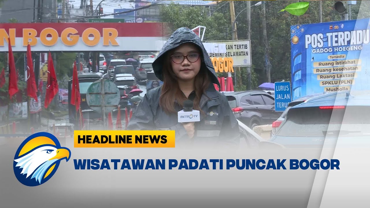 [HEADLINE NEWS 16/01] Libur Panjang Isra Miraj Puncak Bogor Dipadati Wisatawan