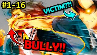 [1-16] The School Thinks He’s Weak… But He’s Hiding the Strongest Power | Unordinary | Manhwa Recap