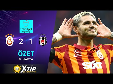 Merkur-Sports | Galatasaray (2-1) Beşiktaş - Highlights/Özet | Trendyol Süper Lig - 2023/24