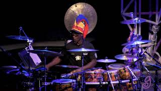 Lula Washington & Marcus Miller live in concert at Grand Performances, Los Angeles