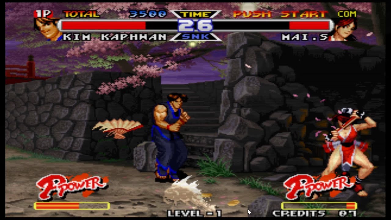 NEOGEO REAL BOUT FATAL FURY SPECIAL - Kim Kaphwan gameplay w/ ending ...