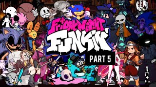 FNF All Characters PART 5 Friday Night Funkin all characters comparison